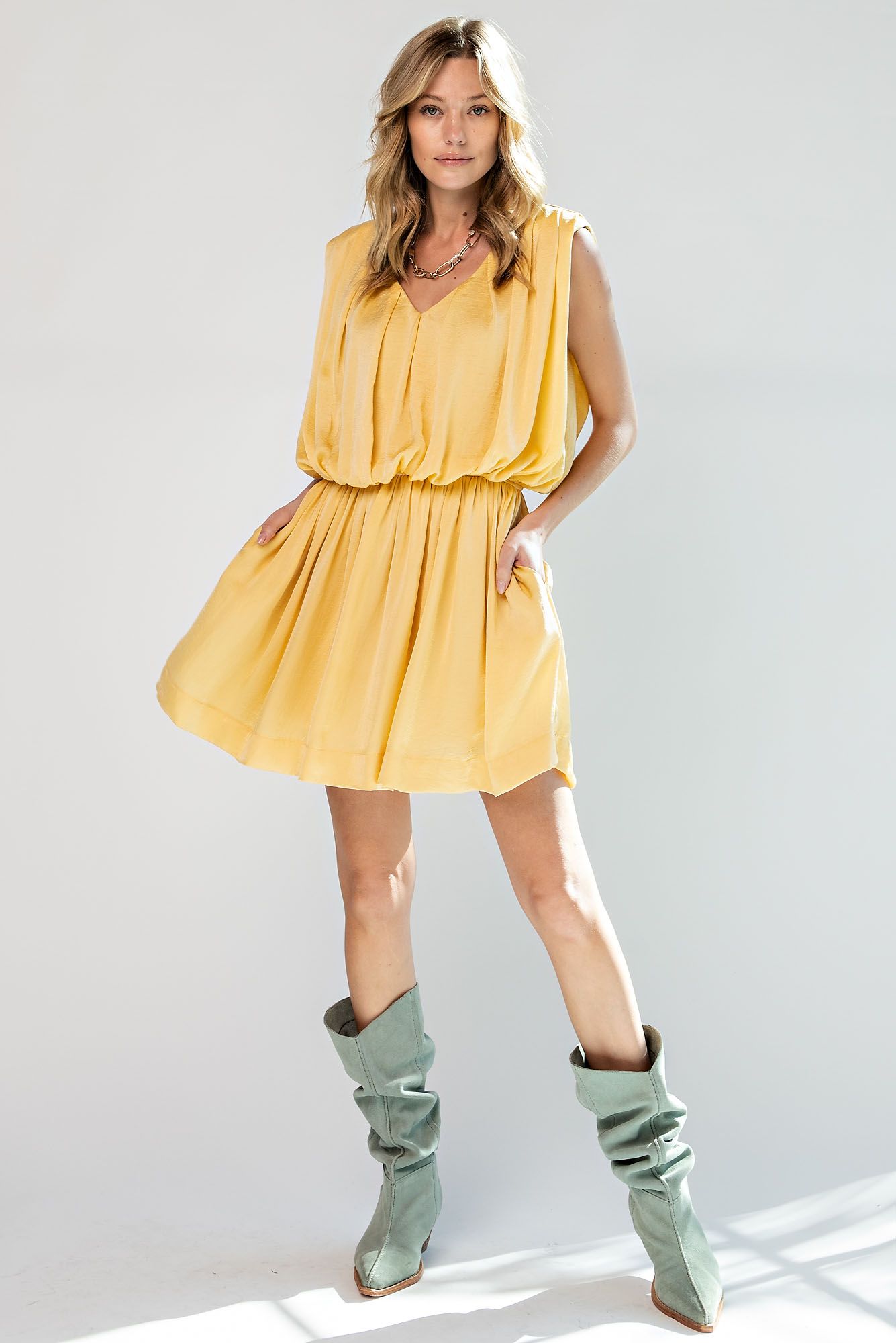 Golden Goddess Dress