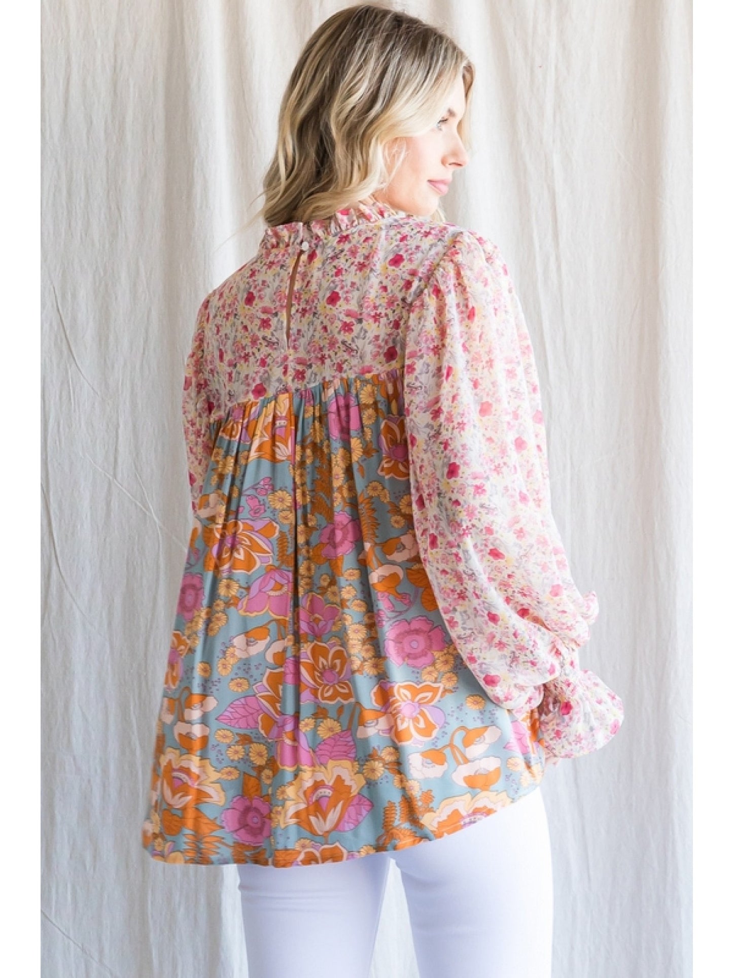 Boho Blooms Top