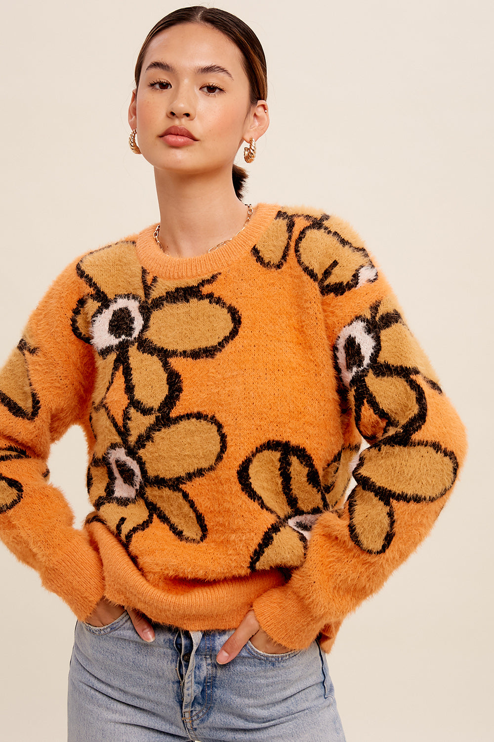 Hazy Daisy Sweater