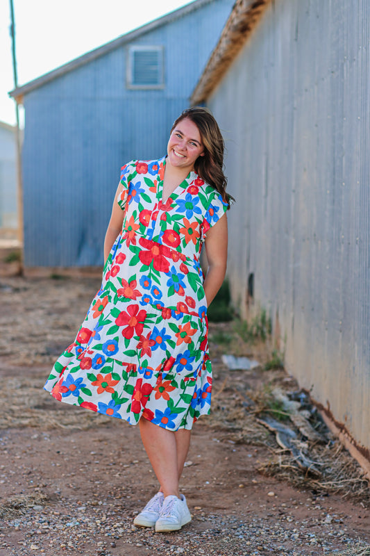 Ava Midi Dress