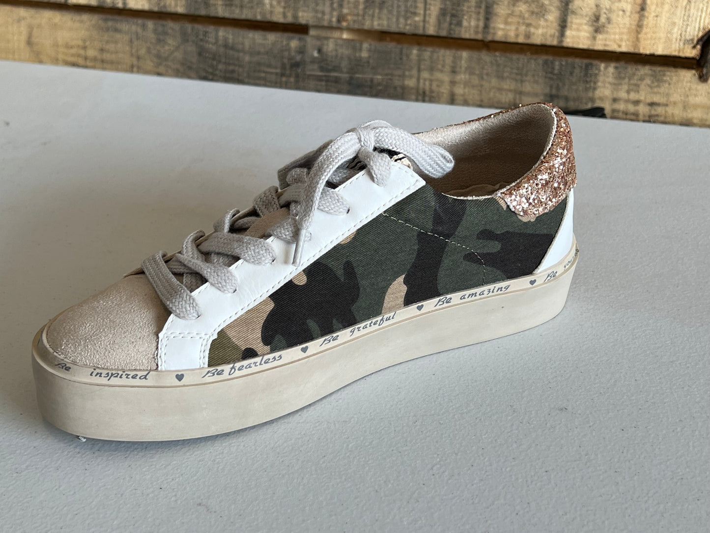 Reba Camo Sneaker