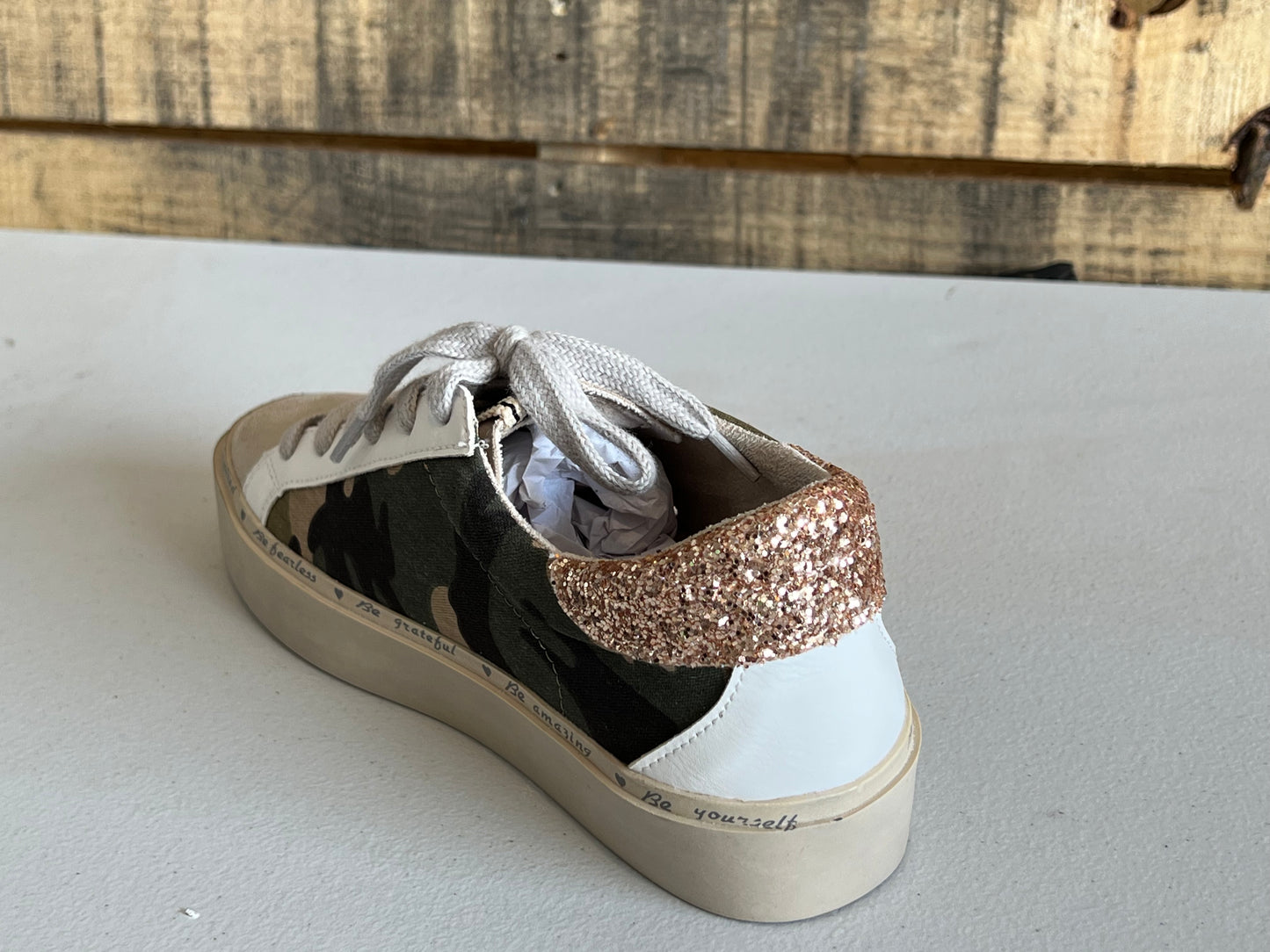 Reba Camo Sneaker